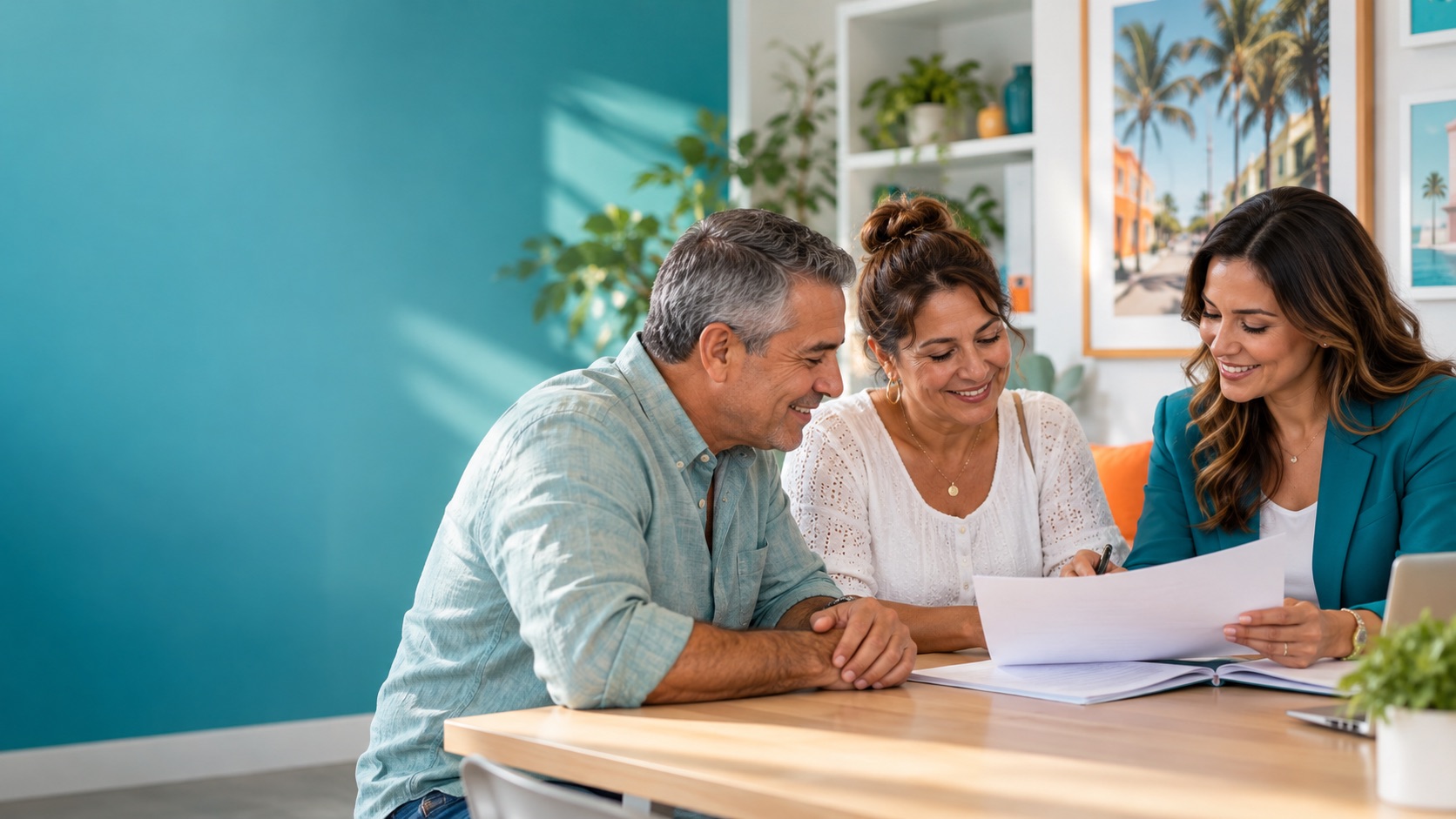 Una conversación de orientación sobre servicios de inmigración